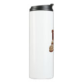 Personalized I Love My Boyfriend Custom Name Thermosbecher (Nach links gedreht)