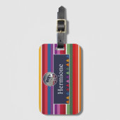 Personalized Iconic Inca Citadel Machu Picchu Peru Gepäckanhänger (Vorderseite Vertikal)