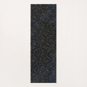 Personalized Illustrated Leo Zodiac Quote Yogamatte (Rückseite)