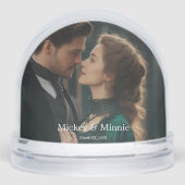 Personalized In Loving Memory Photo Snow Globe Schneekugeln (Vorderseite)