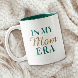 Personalized In My Mom Era Quote Mothers Day Zweifarbige Tasse