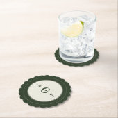 Personalized Initial Vintage Duck Coaster Untersetzer (Vor Ort)