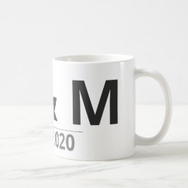 Personalized Initials Mug – Custom Letters & Year  Kaffeetasse