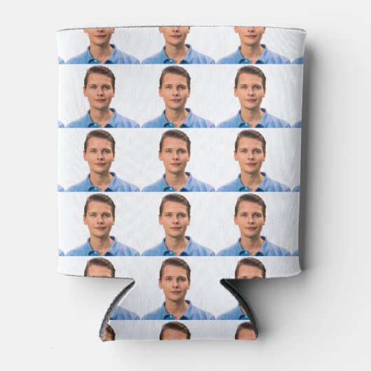 Personalized Insulated Can cooler, funny photo can Dosenkühler (Vorderseite)
