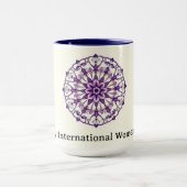 Personalized International Women's Day Floral Tasse (Zentrum)