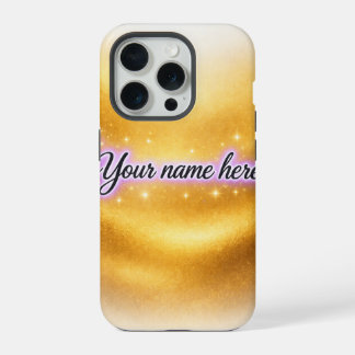 Personalized iPhone Case with Name 15 Pro Hülle