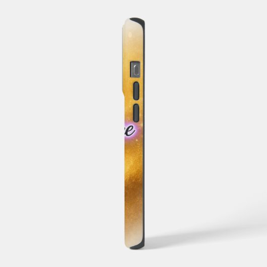 Personalized iPhone Case with Name Hülle (Linke Seite)