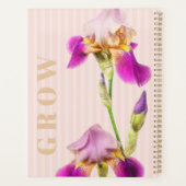 Personalized Iris Cottagecore Planner Planer (Rückseite)