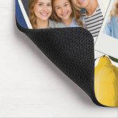 Personalized Italian Lemon Stripe Coastal  Mousepad (Ecke)