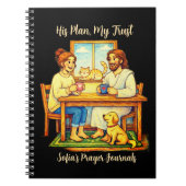 Personalized Jesus Gift Journal & Notebook Notizblock (Vorderseite)