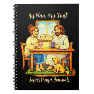Personalized Jesus Gift Journal & Notebook Notizblock
