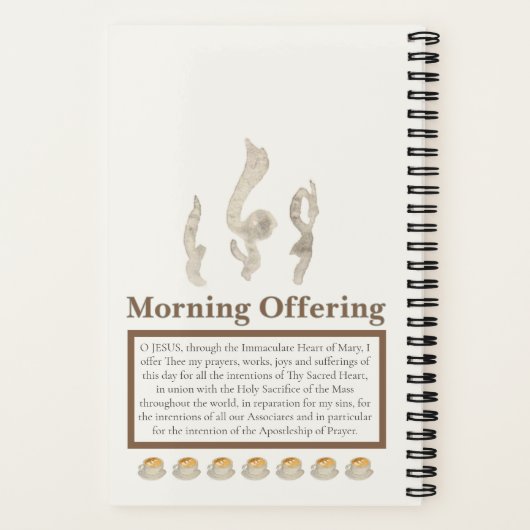 Personalized Journal: Morning Coffee Time with God Notizblock (Rückseite)