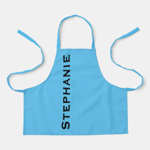 Personalized Jumbo Bold Name Choose Your Color Schürze