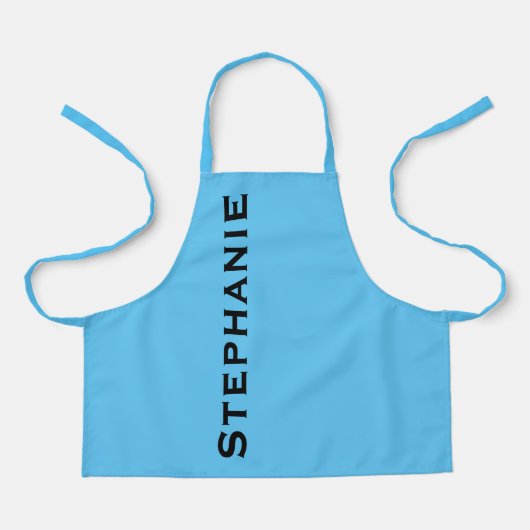 Personalized Jumbo Bold Name Choose Your Color Schürze (Vorderseite)