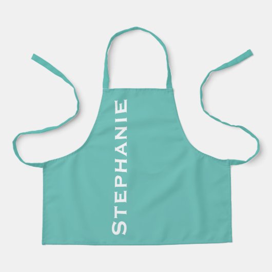 Personalized Jumbo Bold Name Choose Your Color Schürze (Vorderseite)