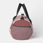 Personalized June Birth Flower Duffle Bag (Rechts)