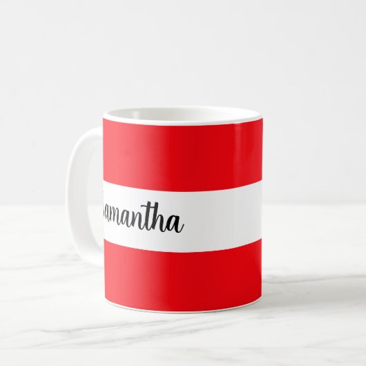Personalized  kaffeetasse (Vorderseite Links)