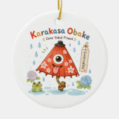 Personalized Karakasa Obake Mug | Custom Name & Me Keramik Ornament (Vorne)