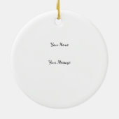 Personalized Karakasa Obake Mug | Custom Name & Me Keramik Ornament (Hinten)