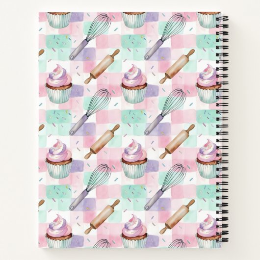 Personalized Keepsake Recipe Fill-In Notizblock (Rückseite)