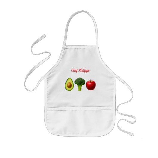 Personalized kid apron, custom name kid apron kinderschürze (Vorne)