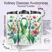Personalized Kidney Disease Awareness Thermosbecher