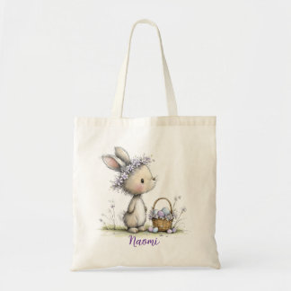 Personalized Kids Easter Tote Bag Tragetasche