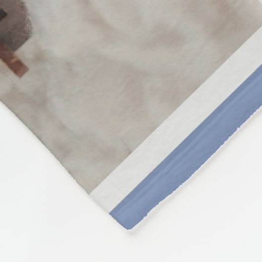 Personalized Kids Future Pilot with Photo & Name Fleecedecke (Ecke)