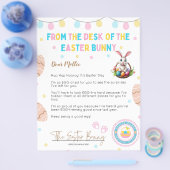 Personalized Kids Letter from Easter Bunny Flyer (Einzeln)