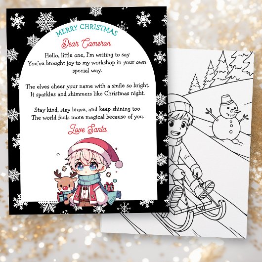 Personalized Kid's Letter from Santa