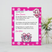 Personalized Kid's Letter from Santa (Stehend Vorderseite)