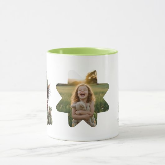 Personalized Kids Mug with Custom Name and Photo Tasse (Zentrum)