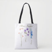 Personalized Kids Name Garden Mother Tasche (Vorderseite)