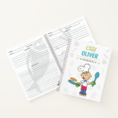 Personalized Kids Recipe Book Notizblock (Innenseite)