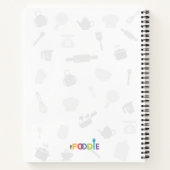 Personalized Kids Recipe Notebook – Little Chef Notizblock (Rückseite)