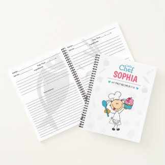 Personalized Kids Recipe Notebook – Little Chef Notizblock