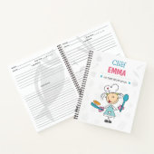 Personalized Kids Recipe Notebook – Little Chef Notizblock (Innenseite)