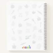Personalized Kids Recipe Notebook Notizblock (Rückseite)