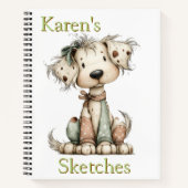 Personalized Kids Sketches  Notizblock (Vorderseite)
