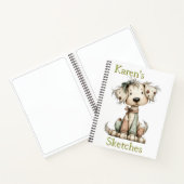 Personalized Kids Sketches  Notizblock (Innenseite)