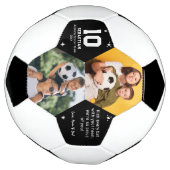 Personalized Kids Soccer Photo and Custom Message Fußball (Gedreht)