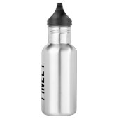 Personalized Kids Water Bottle, Custom name for Edelstahlflasche (Rechts)