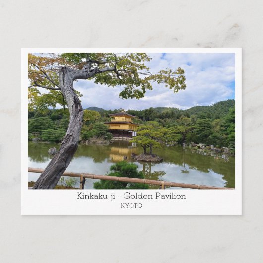 Personalized, Kinkaku-ji- Golden Pavilion, Japan Postkarte (Vorderseite)