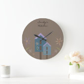 Personalized Kitchen Clock Große Wanduhr (Zuhause)