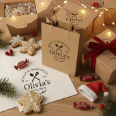 Personalized Kitchen Logo Rubber Stamp Gummistempel