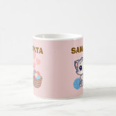 Personalized Kitten & Yarn Classic Mug Kaffeetasse (Mittel)