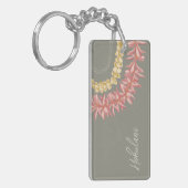 Personalized Lā Lei by Wander With Aloha Schlüsselanhänger (Vorderseite links)