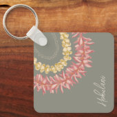 Personalized Lā Lei by Wander With Aloha Schlüsselanhänger (Vorderseite)