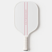 Personalized Ladies' Summer Essentials  Pickleball Schläger (Rückseite)
