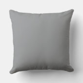 Personalized Last Name Wedding Throw Pillow Kissen (Rückseite)